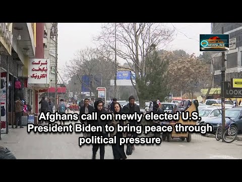 Afghans call on newly elected U.S. President Biden to bring peace through political pressure