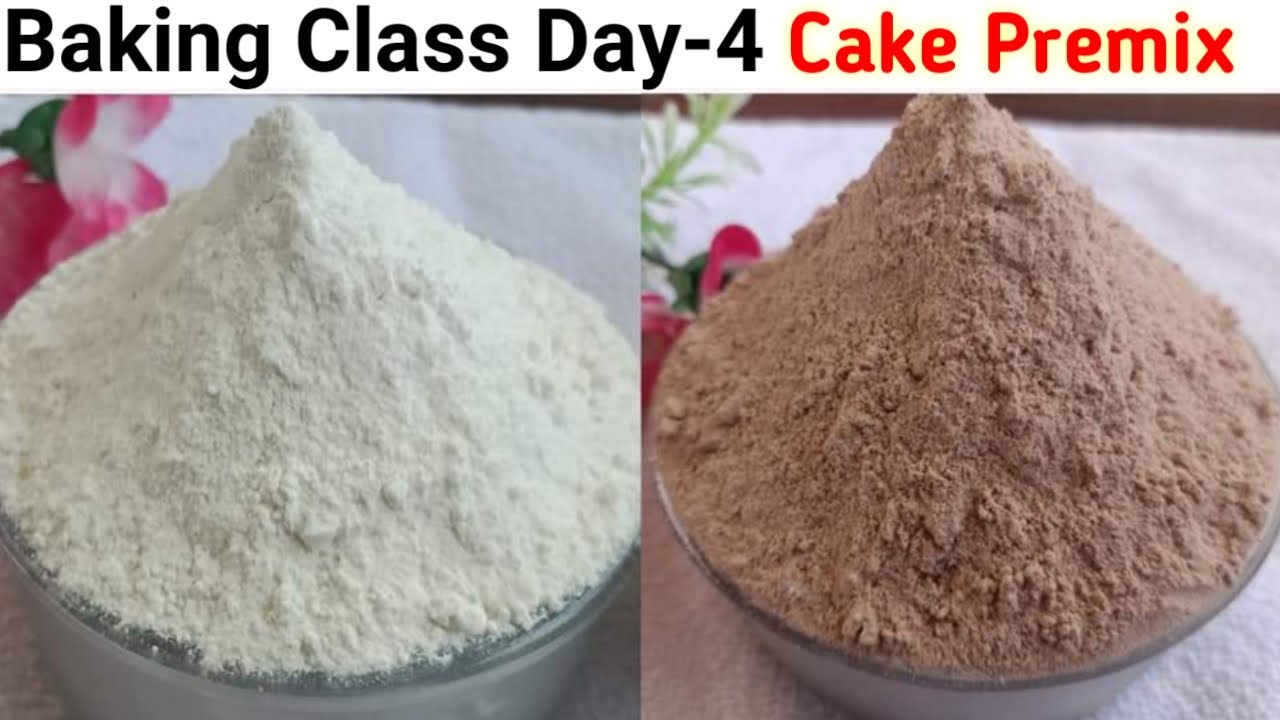Baking Class Day-4~Cake Premix Recipe | vanilla Cake Premix | chocolate premix recipe| Premix Recipe