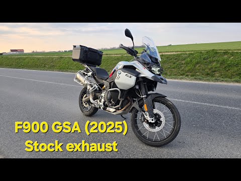 New 2025 F900 GS Adventure | Hear the Stock Exhaust in Action! 🏍️