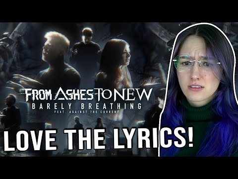 From Ashes To New (ft. Chrissy)  - Barely Breathing I Singer Reacts I