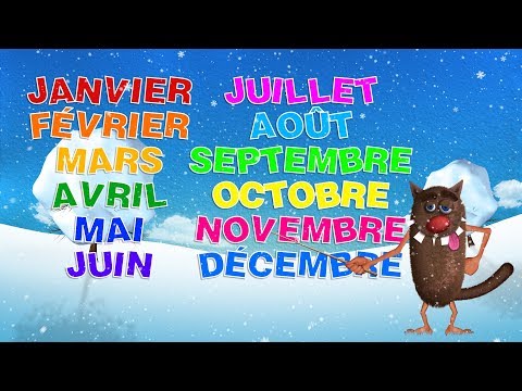 Foufou - Les mois de l'année pour les enfants (Learn The months of the year for kids) 4k