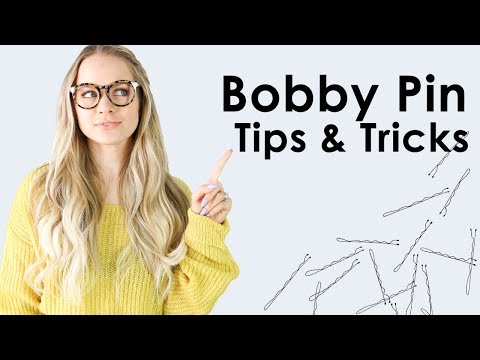 Bobby Pin Tips and Tricks - KayleyMelissa