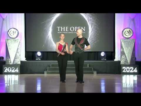 Lee Easton and Gráinne Farrell - 5th Place Pro-Am Open - Follower - The Open 2024