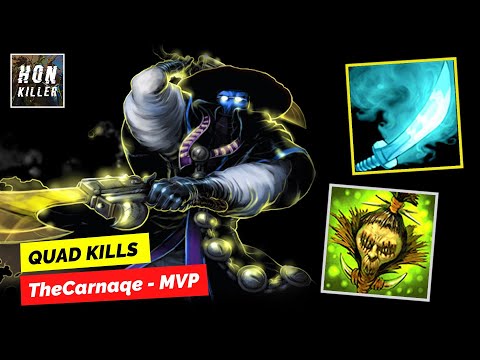 HoN Gunblade GENJURO with SHRUNKEN HEAD - MVP