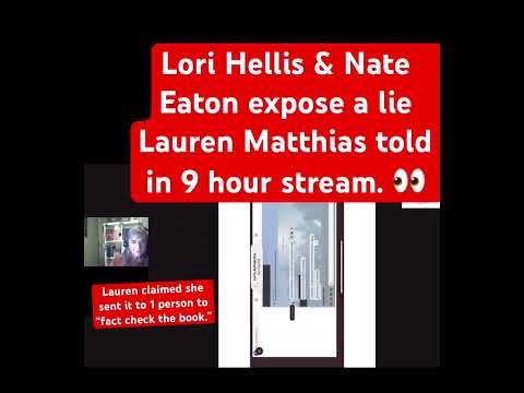 Lauren Matthias DID send people Lori Hellis’ book manuscript? #truecrimecommunity