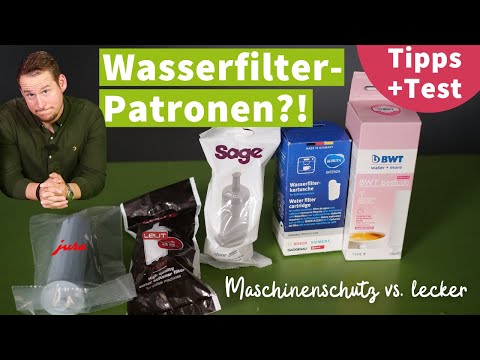 Wasserfilterkartuschen und Steckfilter im Kaffee-Test