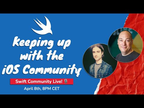 Keeping up with the iOS Community, Live! 🎙 with Dave Verwer thumbnail