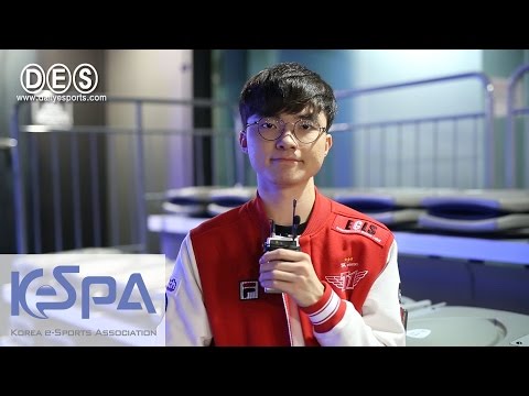 2017 LoL Champions Korea Spring - SKT Faker Interview (+ EN/CN Sub)