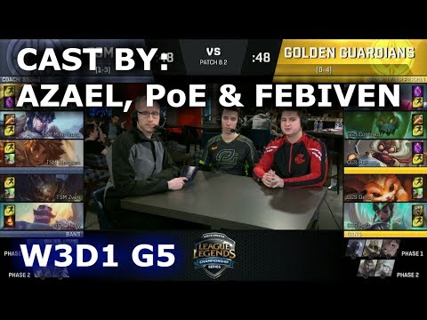 TSM vs GGS - Cast by Azael, Febiven & PowerOfEvil (NALCS Lounge) | Week 3 Day 1 NA LCS Spring 2018