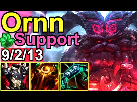 🐐Ornn The Tank Support That Can Carry & Ornn El Support Que Puede Carrear🐐- Ornn Support Season 15