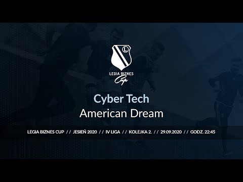 Skrót spotkania Cyber Tech - American Dream ( Legia Biznes Cup Jesień 2020 )