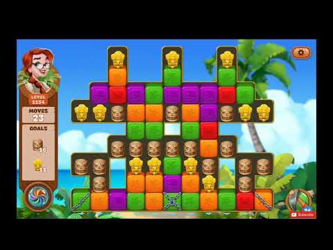 Lost Island Blast Adventure Level 1154 NO BOOSTERS - A S GAMING