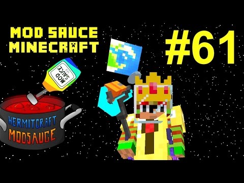 Minecraft Mod Sauce Ep. 61 - Space Mods !!! ( HermitCraft Modded Minecraft )