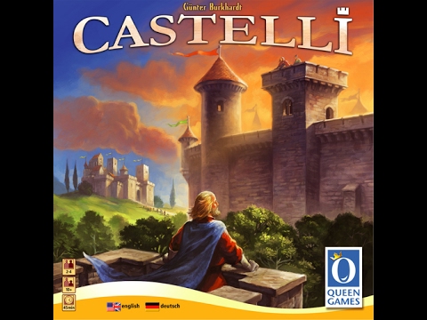 The Purge: # 1233 Castelli: Yet another abstract game from Queen, this time with a dash of luck and orientating some tiles!