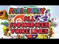 Mario Party 1 N64 All Announcer Voice Lines