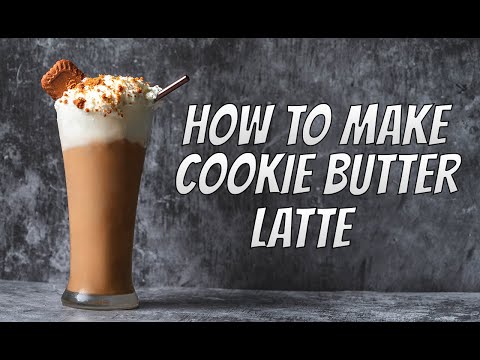 Cookie Butter Latte Recipe How To Make At Home l The PERFECT FALL Drink l Fall Drinks 2020 At Home