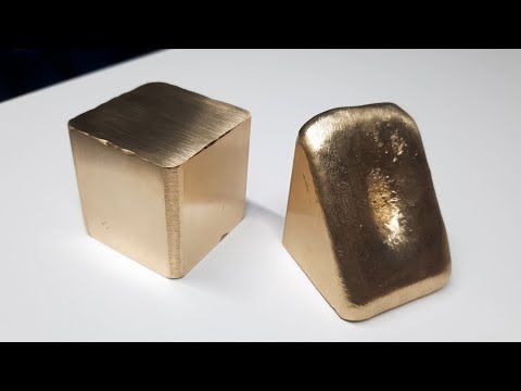Nordic Gold cube and triangle - #nordicgold
