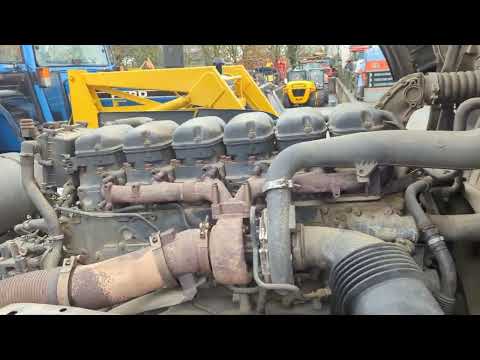 SCANIA R420 TRUCK ENGINE RUNNING VIDEO