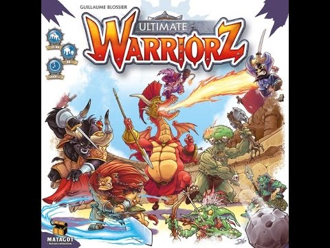 Ultimate Warriorz review - Board Game Brawl