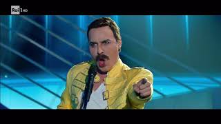 Federico Angelucci è Freddie Mercury: "We are the champions" - Tale e Quale Show 03/11/2017