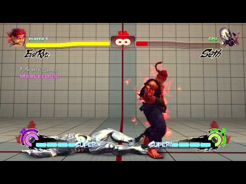 SSF4 AE: Evil Ryu Easy Reset and Setup Combo