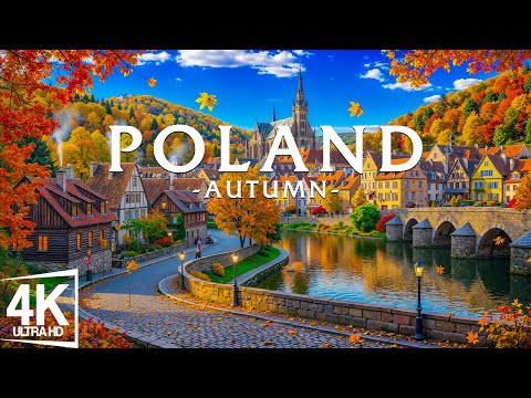 Autumn in Poland 4K 🍁 Tatra Mountains, Kraków Old Town, Masurian Lakes bathed in Cozy Fall Vibes