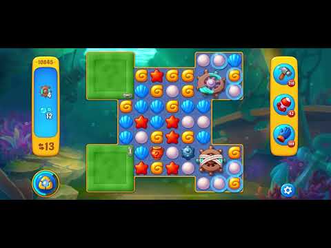 Fishdom level 10845 no boosters フィッシュダム ノーマル