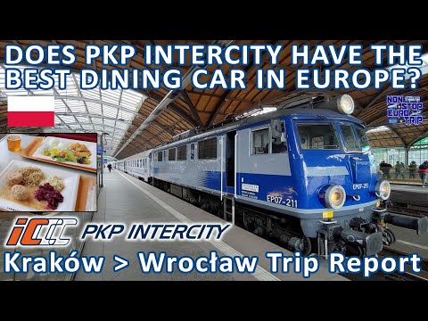 EUROPE'S BEST DINING CAR? / PKP INTERCITY: KRAKOW TO WROCŁAW REVIEW