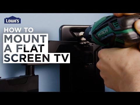 How To Wall Mount a Flat Screen TV | DIY Basics