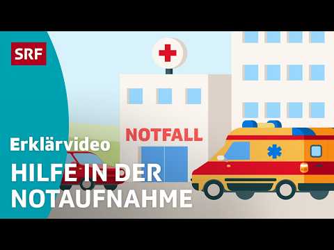 Triage: Who gets help first in an emergency? – simply explained | Children's videos | SRF Kids