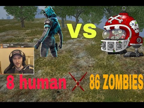 Chocotaco War Zombies | 8 Human vs 86 Zombies | Human Win | PUBG TOP 1