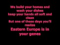 InCulto Easter European Funk Lyrics 