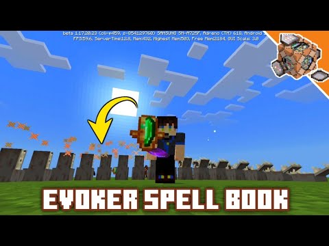 Evoker Spell Book using Command Blocks