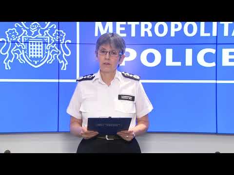 直播：倫敦警察局長介紹33歲女子失蹤案最新情況。 (LIVE: London's police chief gives an update on the disappearance of a 33-year-old woman)