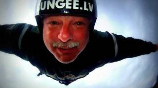 preview picture of video 'Bungee Jumping in Sigulda, Latvia'