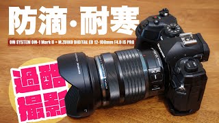 便利ズームの帝王「M.ZUIKO DIGITAL ED 12-100mm F4.0 IS PRO」と OM-1 Mark II とのド定番マッチングで過酷な雪の日を撮って出し