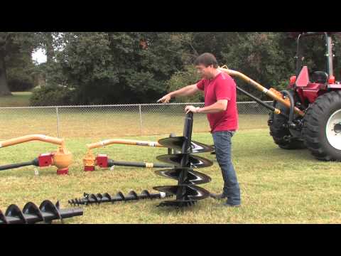 How To Use A Post Hole Digger by Everything Attachments
