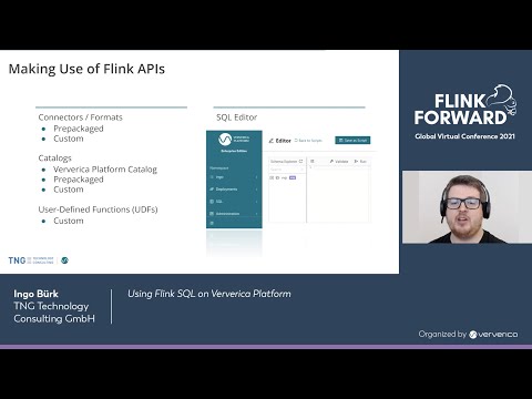 Using Flink SQL on Ververica Platform
