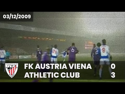 Áustria de Viena 0-3 Athletic Bilbao