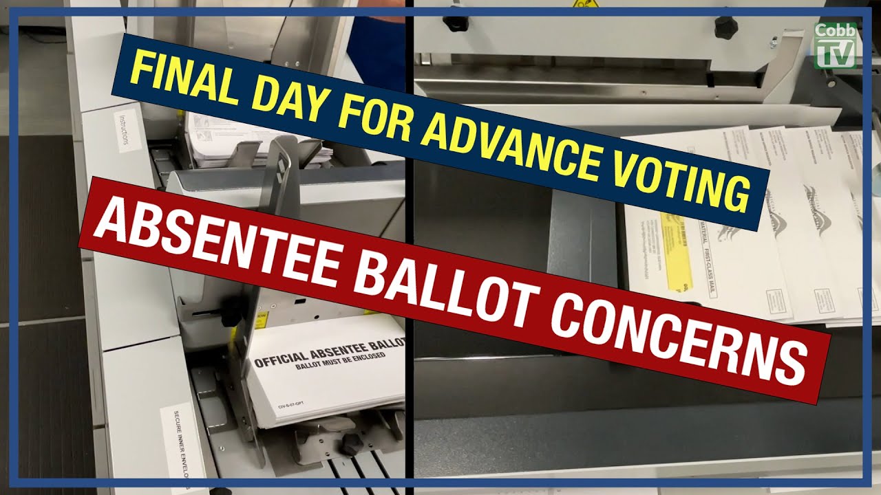FINAL DAY of Advance Voting & what to do if your absentee ballot hasn't arrived - November 3, 2022