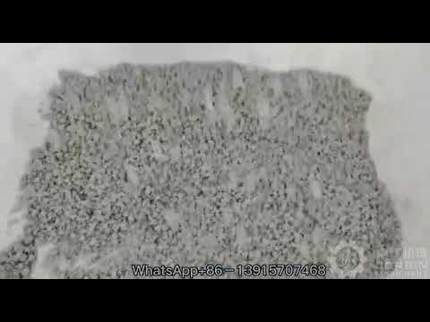 Exprimidora de película PP/PE (secado mecánico) — video
