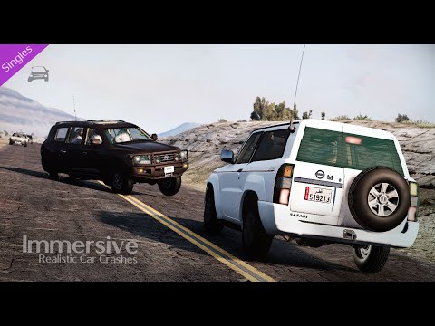 Immersive Realistic Car Crashes - Single #58 - BeamNG.Drive