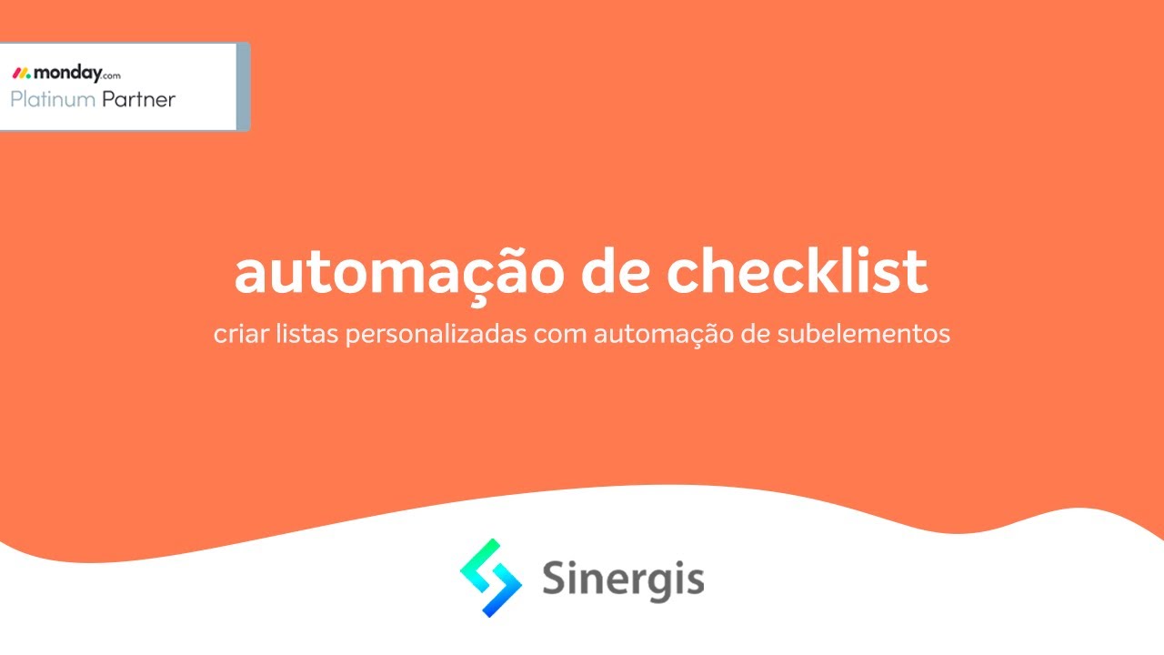 como usar monday.com | automação de checklist com subelementos