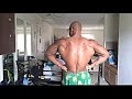3 1/2 weeks out | half natty posing | life update for my subs