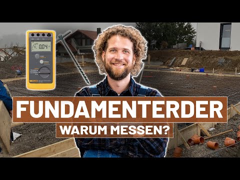 ERDUNGSWIDERSTAND des Fundamenterders messen (FLUKE 1621)