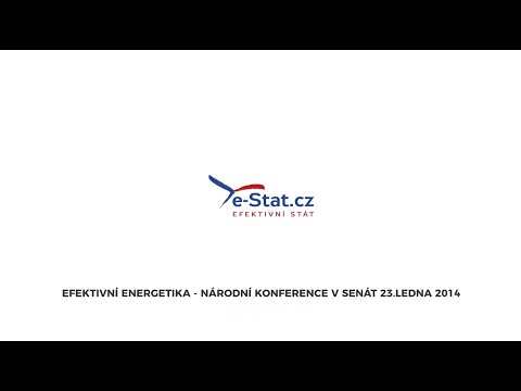 Národní konference efektivní energetiky v Senátu