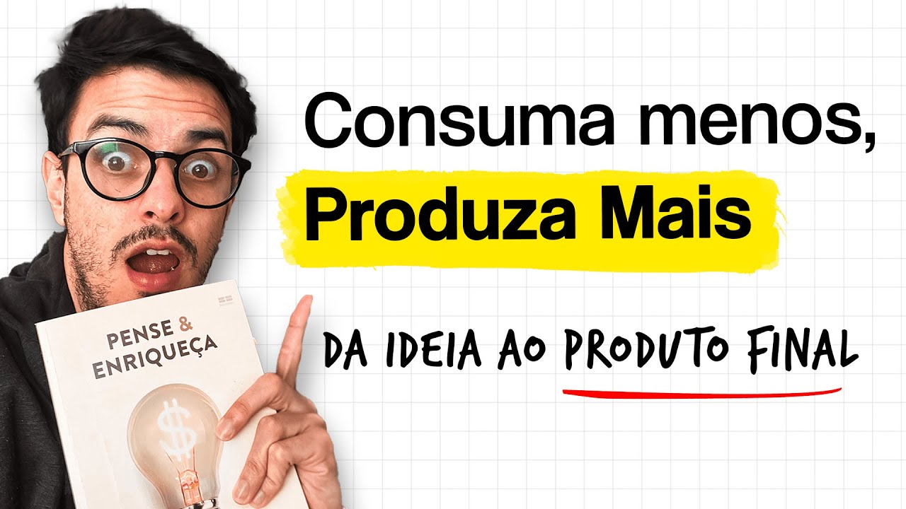 GANHE DINHEIRO COM SEU CONHECIMENTO: Consuma menos, Produza Mais!
