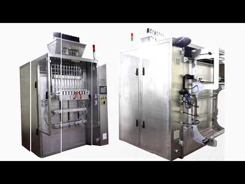 3'ü 1 ARADA 10 HATLI MOTİON CONTROL NESCAFE DOLDURMA PAKETLEME MAKİNASI