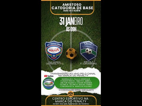 NA MARCA DO PENALTY X ESCOLA F.CANARINHO