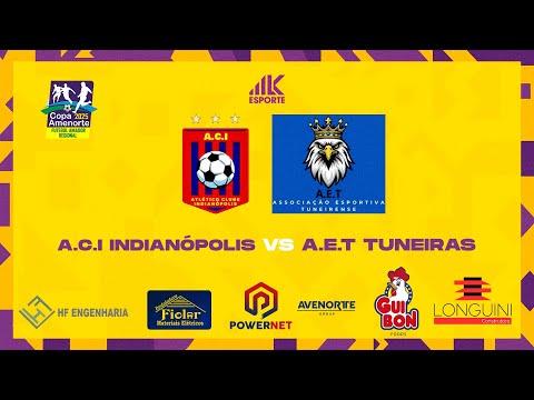 INDIANÓPOLIS X TUNEIRAS - 2ª FASE - JOGO IDA - COPA AMENORTE 19-05-2025